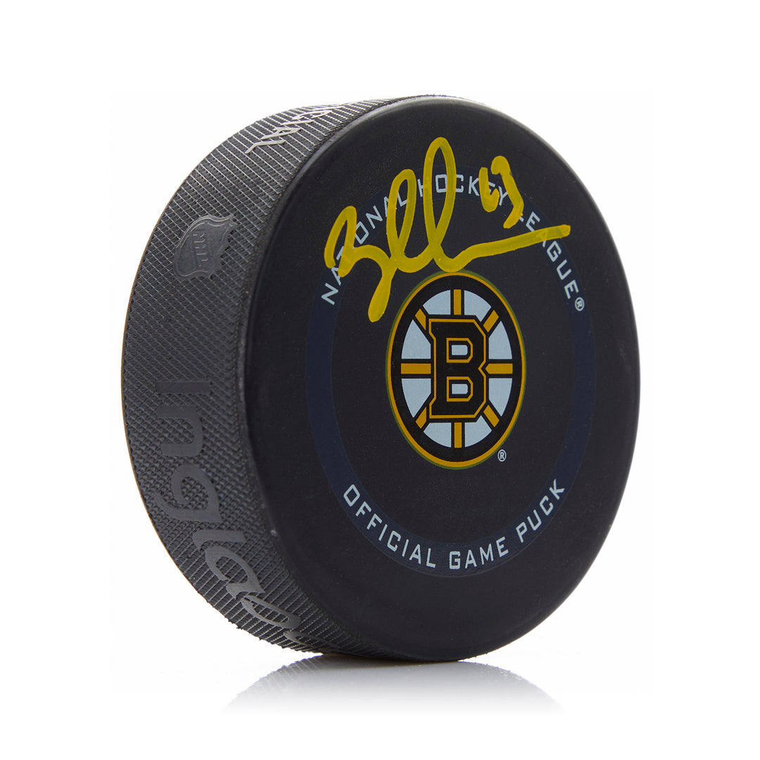 BRAD MARCHAND SIGNED BOSTON BRUINS OFFICIAL GAME PUCK