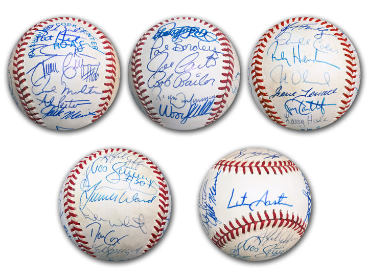 Toronto Blue Jays Entire 1993 Team Autographed Baseball American League, Toronto Blue Jays, MLB, Baseball, Autographed, Signed, AAPCB91987