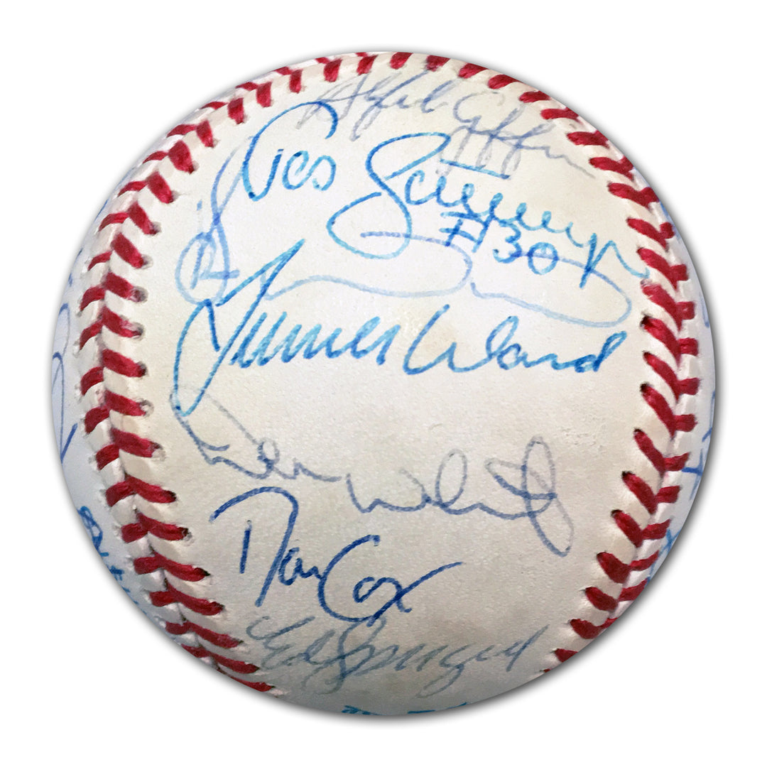 Toronto Blue Jays Entire 1993 Team Autographed Baseball American League, Toronto Blue Jays, MLB, Baseball, Autographed, Signed, AAPCB91987