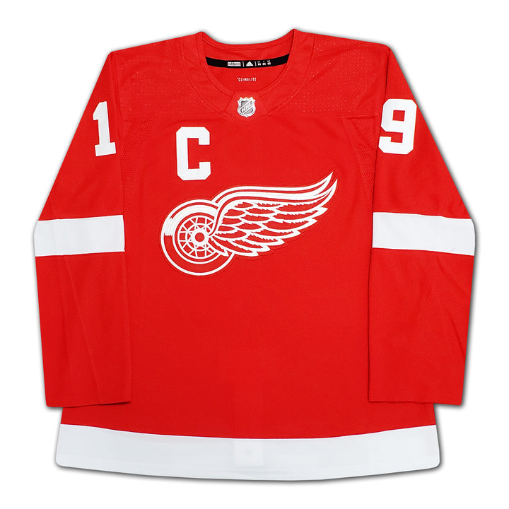 Steve Yzerman Career Jersey Red Elite Edition Of 19 Autographed Detroit, Detroit Red Wings, NHL, Hockey, Autographed, Signed, CJCJH32851