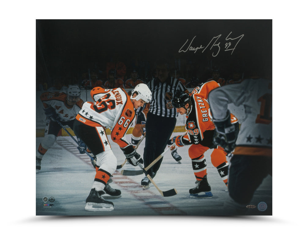 Wayne Gretzky Signed '1997 All Star Faceoff 20X24