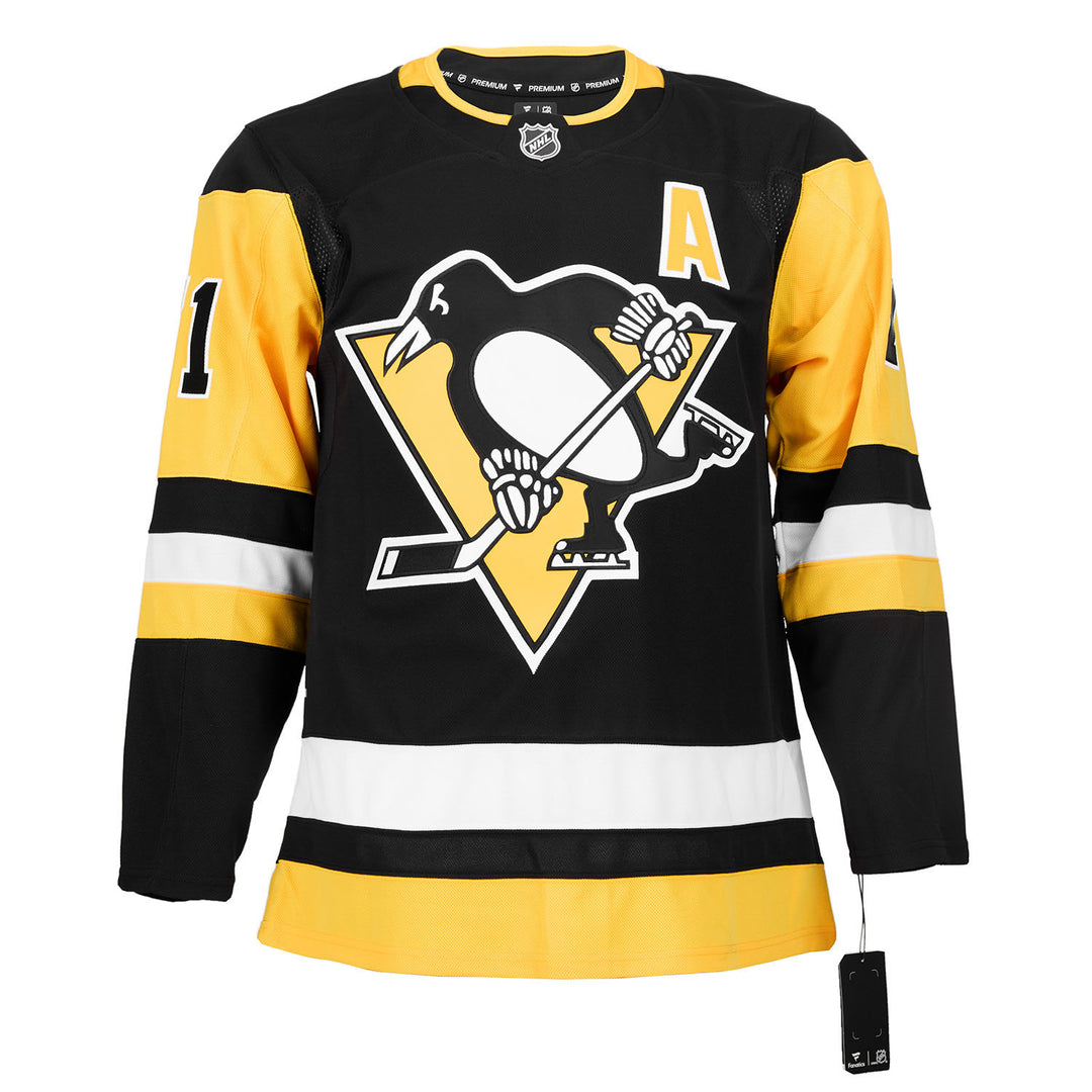 evgeni malkin autographed pittsburgh penguins fanatics premium jersey