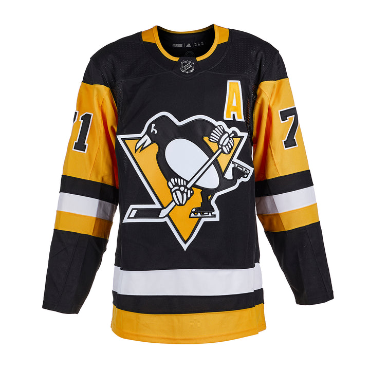 evgeni malkin signed pittsburgh penguins art ross adidas jersey