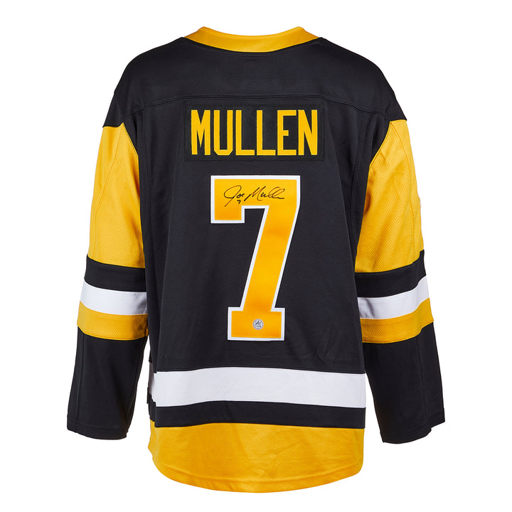 joe mullen autographed pittsburgh penguins fanatics jersey