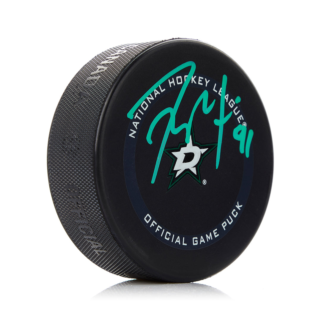 TYLER SEGUIN DALLAS STARS SIGNED OFFICIAL GAME PUCK
