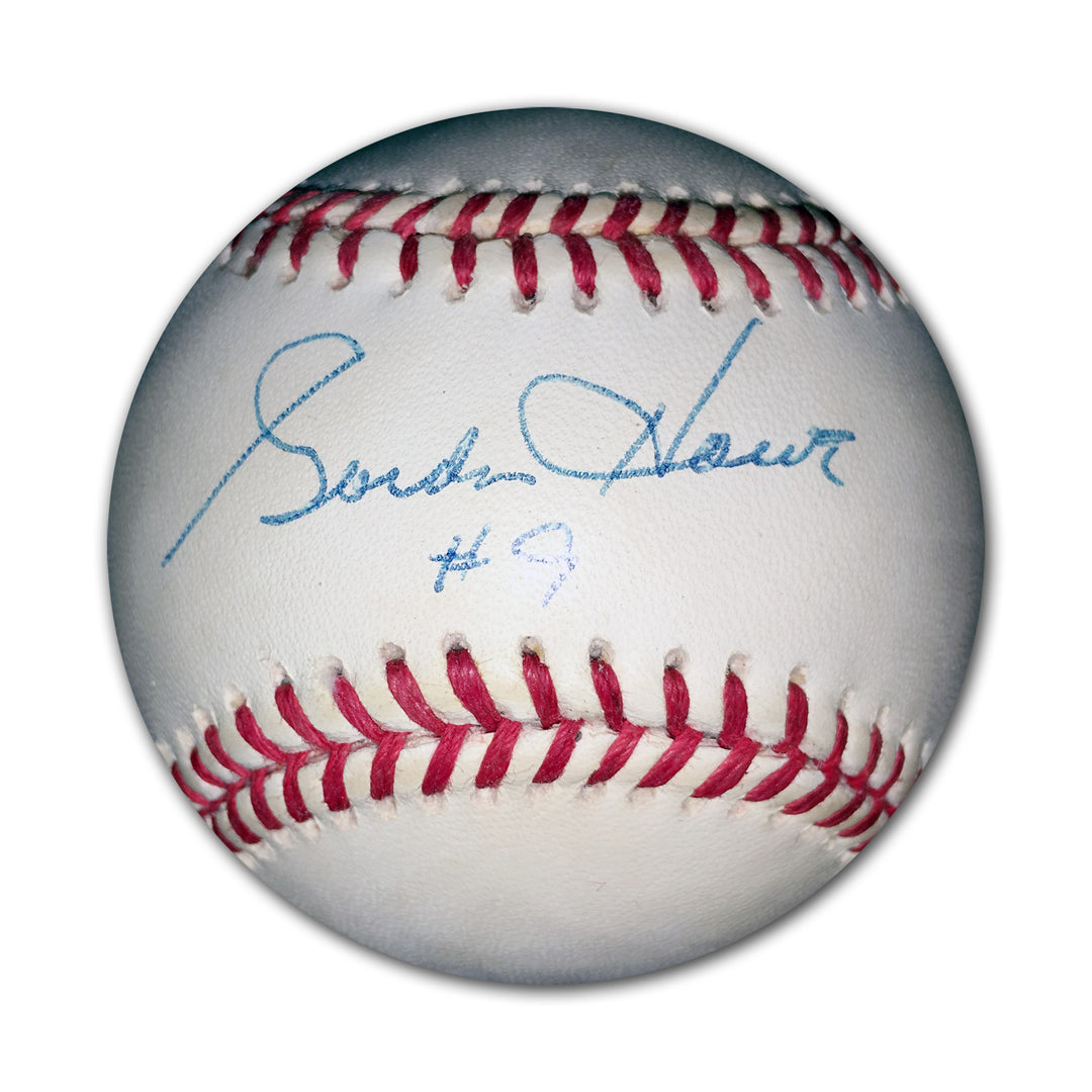 Autographed Gordie Howe Baseball - Detroit Red Wings, Detroit Red Wings, MLB, Baseball, Autographed, Signed, AAPCB31685
