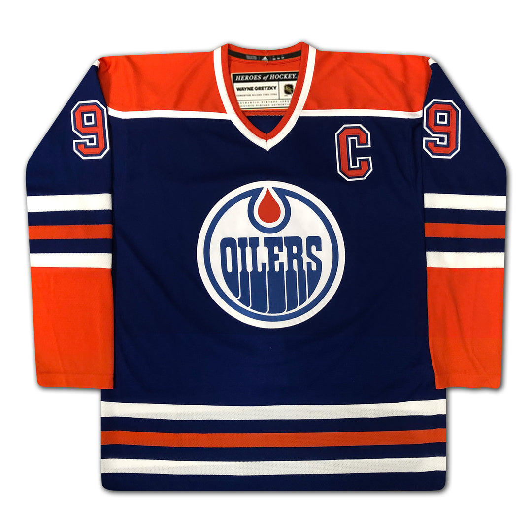 Wayne Gretzky Career Jersey Ltd Edition 1/199 - Uda Signed - Edmonton Oilers, Edmonton Oilers, NHL, Hockey, Autographed, Signed, CJPCH32801