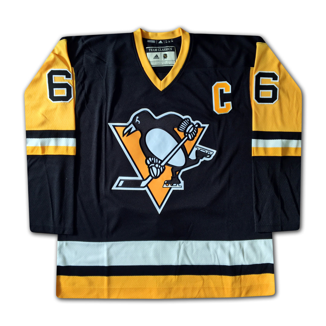 Mario Lemieux Career Jersey Autographed - Ltd Ed 166 - Pittsburgh Penguins, Pittsburgh Penguins, NHL, Hockey, Autographed, Signed, CJCJH30014
