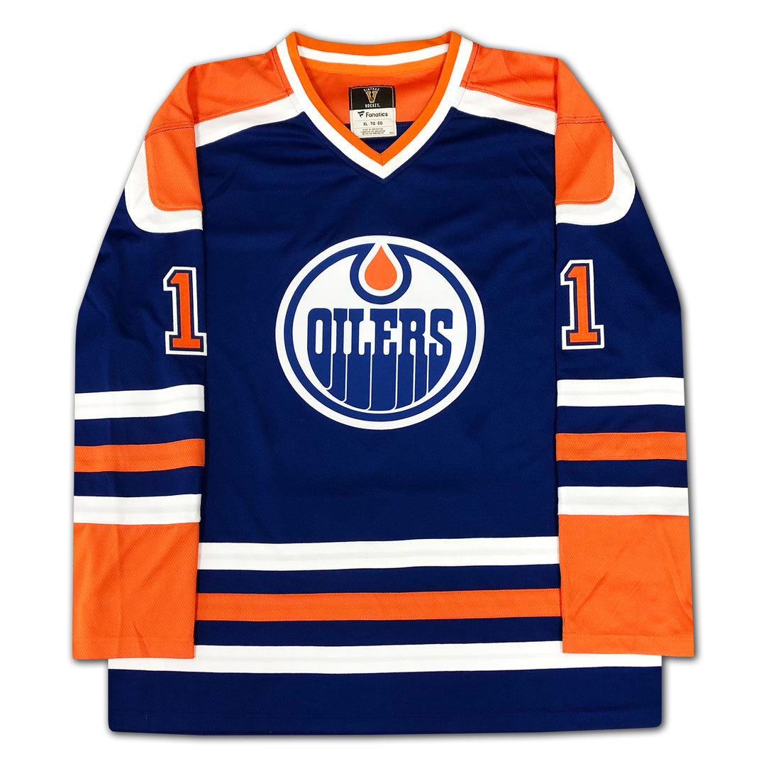 Mark Messier Career Jersey Elite Edition #11 Of 11 Signed - Edmonton Oilers, Edmonton Oilers, NHL, Hockey, Autographed, Signed, CJPCH32901