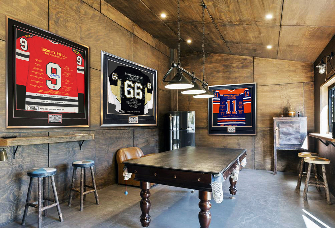 Bobby Hull Signed Career Jersey Winnipeg Jets Edition Of 9, Winnipeg Jets, NHL, Hockey, Autographed, Signed, CJCJH33354