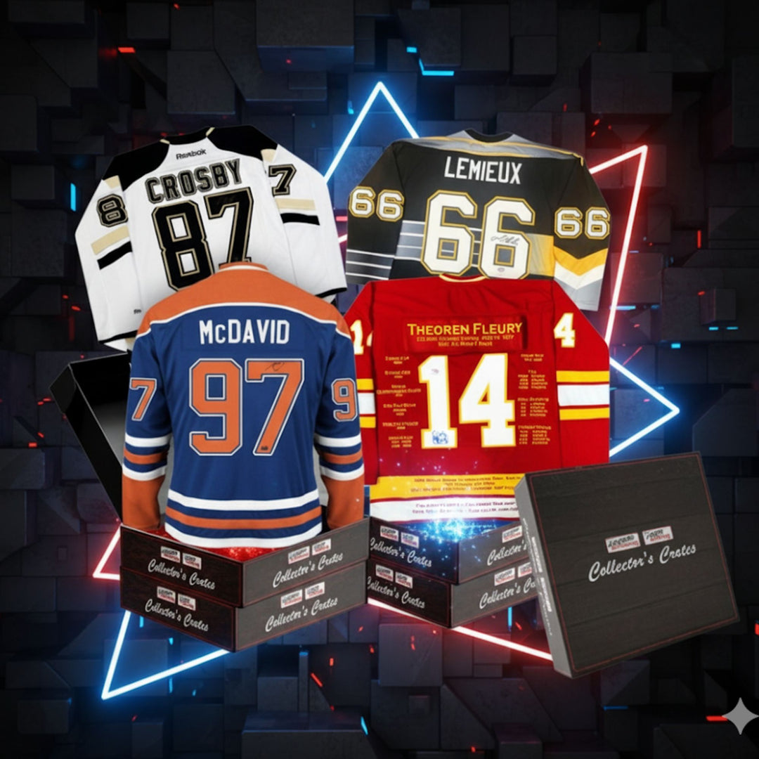 Collector'S Crate - Series 1 Hunt For Rare Hockey Memorabilia – Limited To 50, Assorted, NHL, Hockey, Autographed, Signed, AACMH33207
