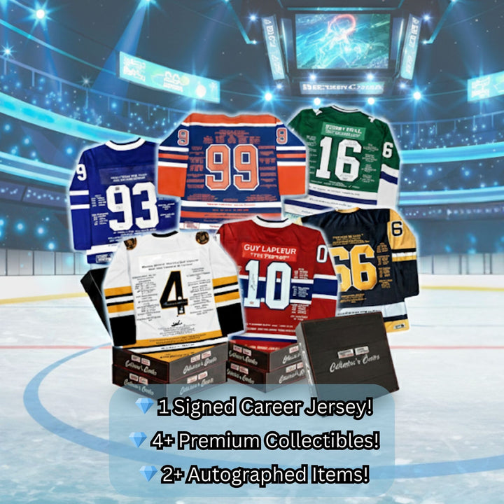 Collector'S Crate - Career Jerseys Series - Limited To 30, Assorted, NHL, Hockey, Autographed, Signed, AACMH33358