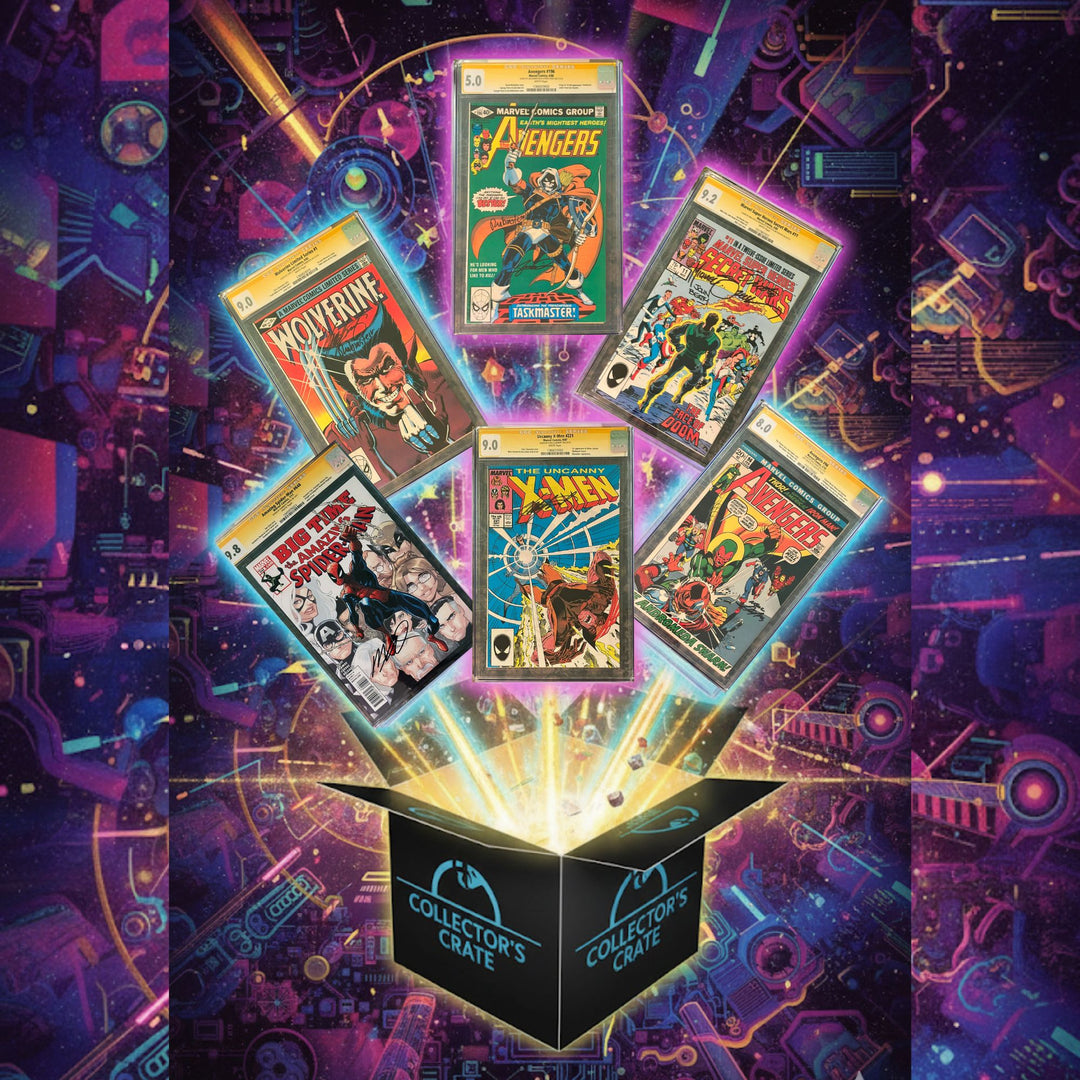 COFFRET COLLECTOR - COMIC BOOK SIGNATURE SÉRIE 1 - LIMITÉ À 10 EXEMPLAIRES