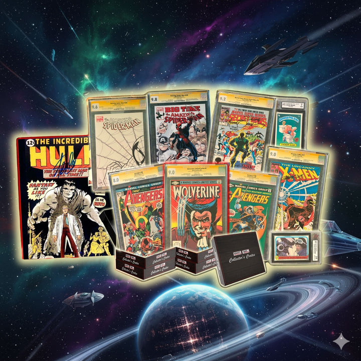 COFFRET COLLECTOR - COMIC BOOK SIGNATURE SÉRIE 1 - LIMITÉ À 10 EXEMPLAIRES