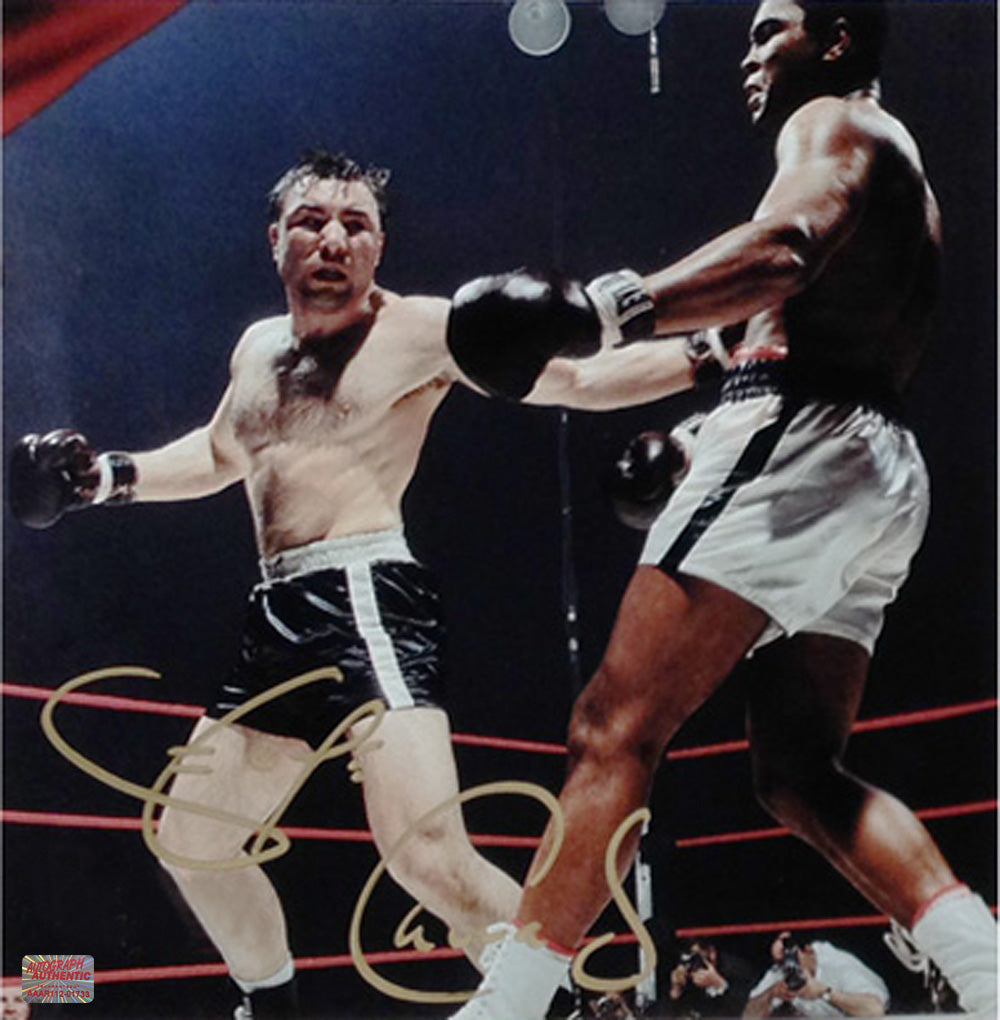 Autographed George Chuvalo 10X10 Boxing Photo, Canada, WBA, Boxing, Autographed, Signed, AAOCB31644
