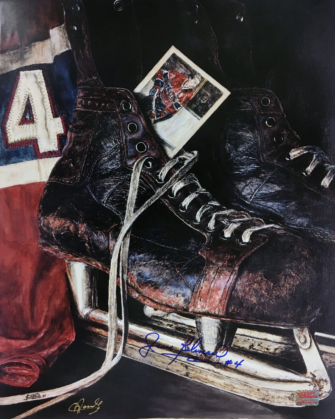 Jean Beliveau Signed 16X20 Photo - Montreal Canadiens, Montreal Canadiens, NHL, Hockey, Autographed, Signed, AAHPH31577
