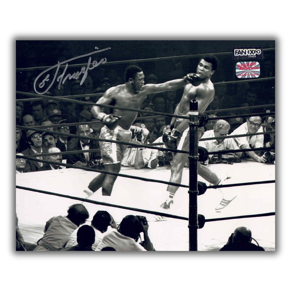 Muhammad Ali & Autographed Joe Frazier 8X10 Photo – Signed Boxing Legends Memorabilia, Boxing, Pro Boxing, Boxing, Autographed, Signed, AAOCB33479
