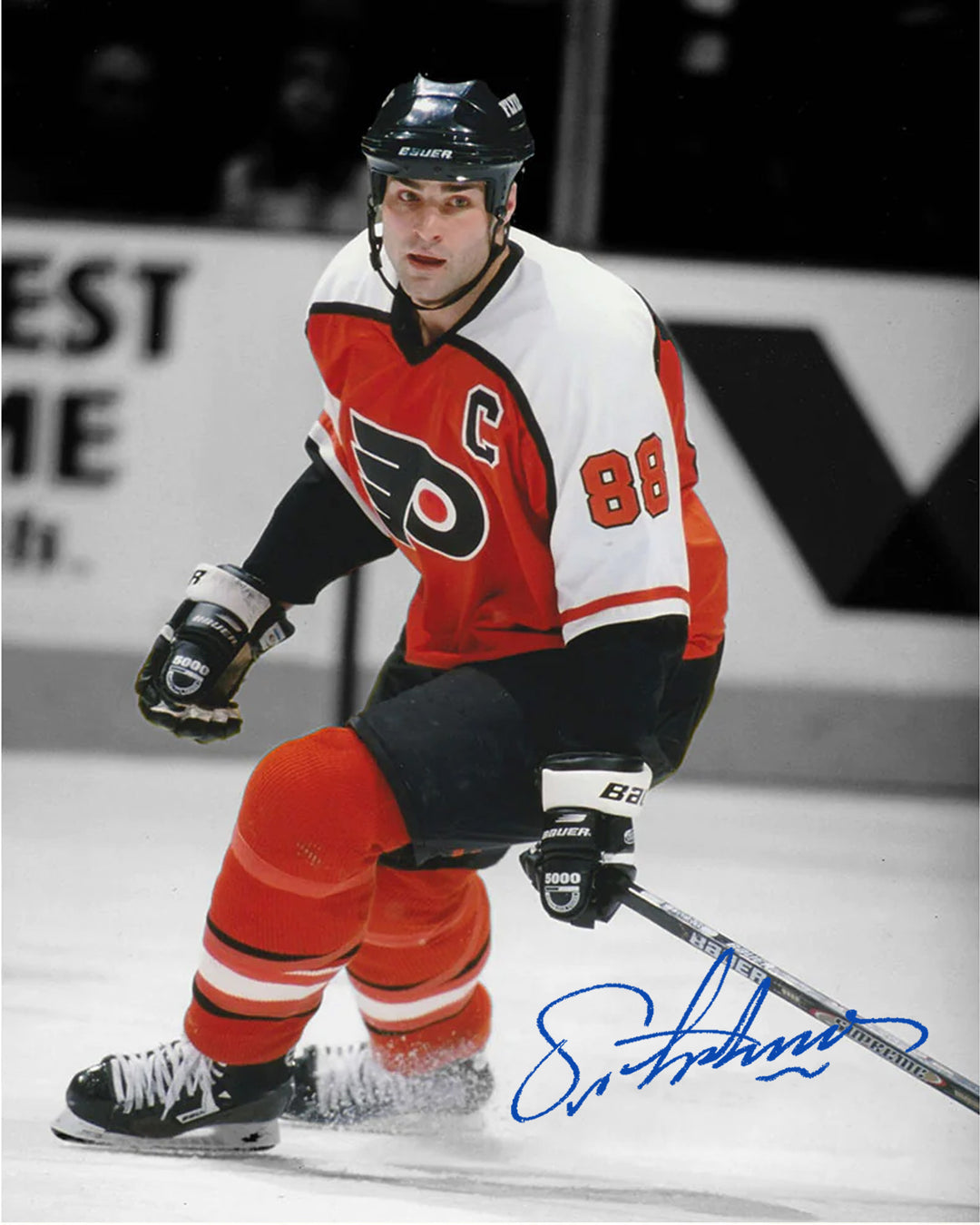 Eric Lindros Signed 8X10 Photo - Philadelphia Flyers, Philadelphia Flyers, NHL, Hockey, Autographed, Signed, AAHPH331045