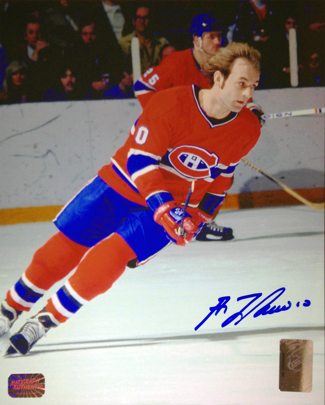 Guy Lafleur Signed 8X10 Photograph (Red) Montreal Canadiens, Montreal Canadiens, NHL, Hockey, Autographed, Signed, AAHPH30284