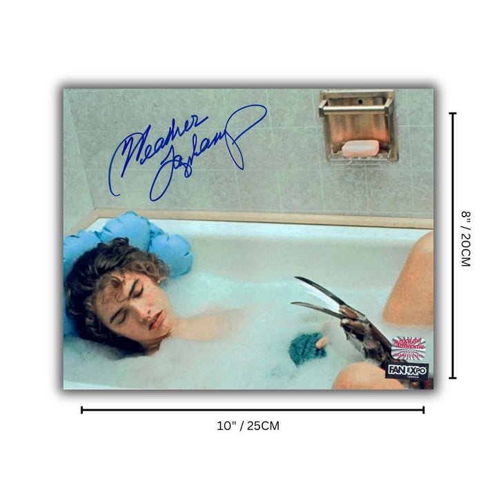 Heather Langenkamp Autographed 8X10 Photo – A Nightmare On Elm Street Signed Horror Memorabilia, Nightmare on Elm Street, Hollywood, Movie and Television, Autographed, Signed, AAOCM33478