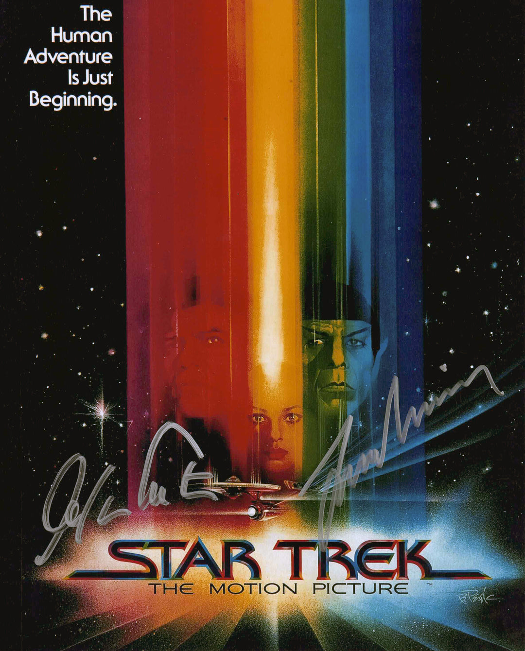 Shatner & Nimoy Signed Star Trek Motion Picture 8X10, Star Trek, Hollywood, Movie and Television, Autographed, Signed, AAOCM33384