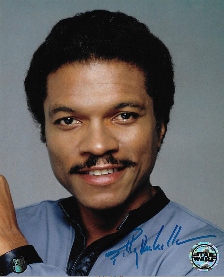 Billy Dee Williams Signed Star Wars Pose 8X10 Photo, Star Wars, Hollywood, Movie and Television, Autographed, Signed, AAOCM33397