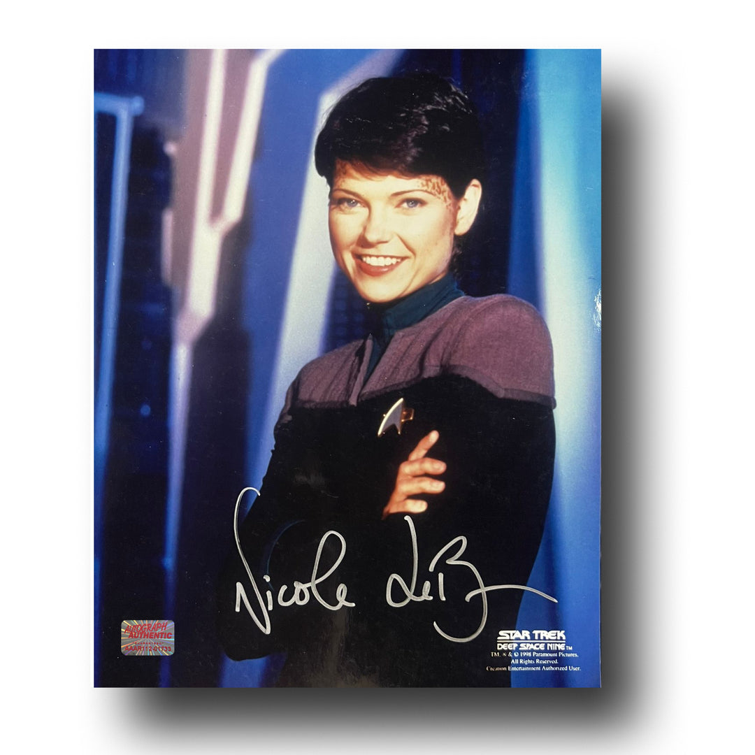 Nicole De Boer Autographed Star Trek Deep Space Nine Photo - Ezri Dax 8X10, Star Trek, Hollywood, Movie and Television, Autographed, Signed, AAOCM33475