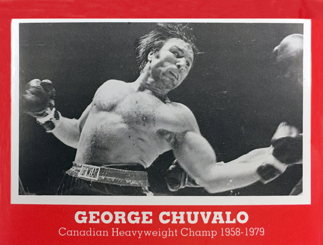 George Chuvalo Boxing Card - Canada (3.5" By 2.5"), Canada, WBA, Boxing, Collectibile Memorabilia, AACCB31465