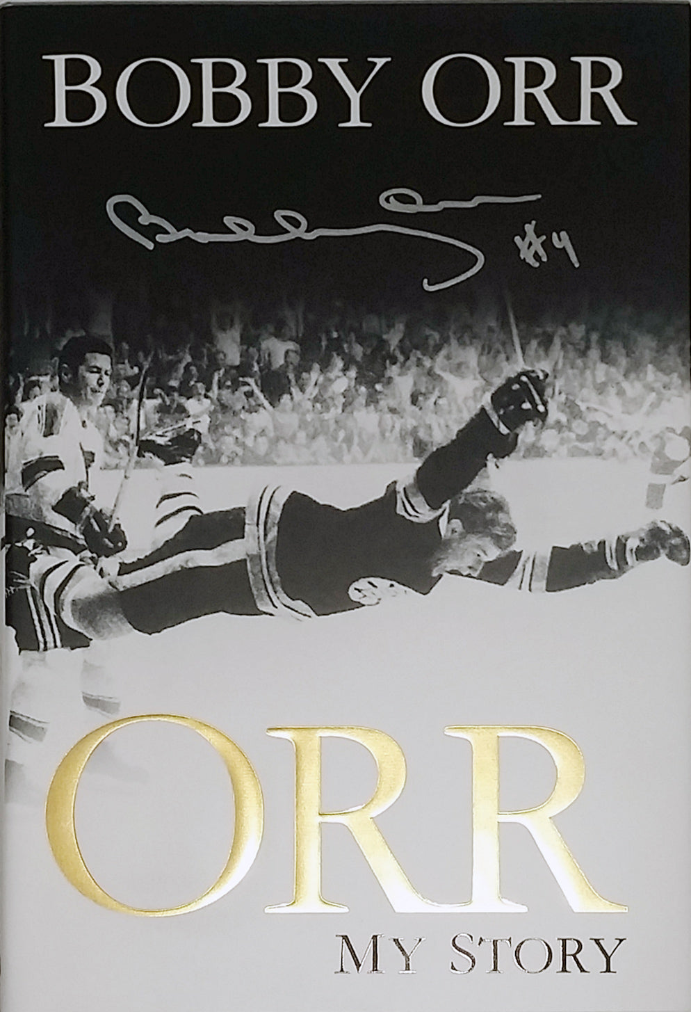 Bobby Orr "My Story" Book - Autographed - Boston Bruins, Boston Bruins, NHL, Hockey, Autographed, Signed, AACMH30189
