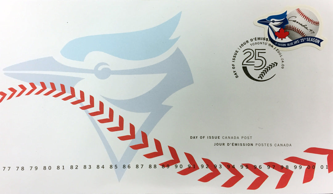 Blue Jays Day Of Issue Collectible Postage 1992 World Series (7" By 4.5"), Toronto Blue Jays, MLB, Baseball, Collectibile Memorabilia, AAPSB31721