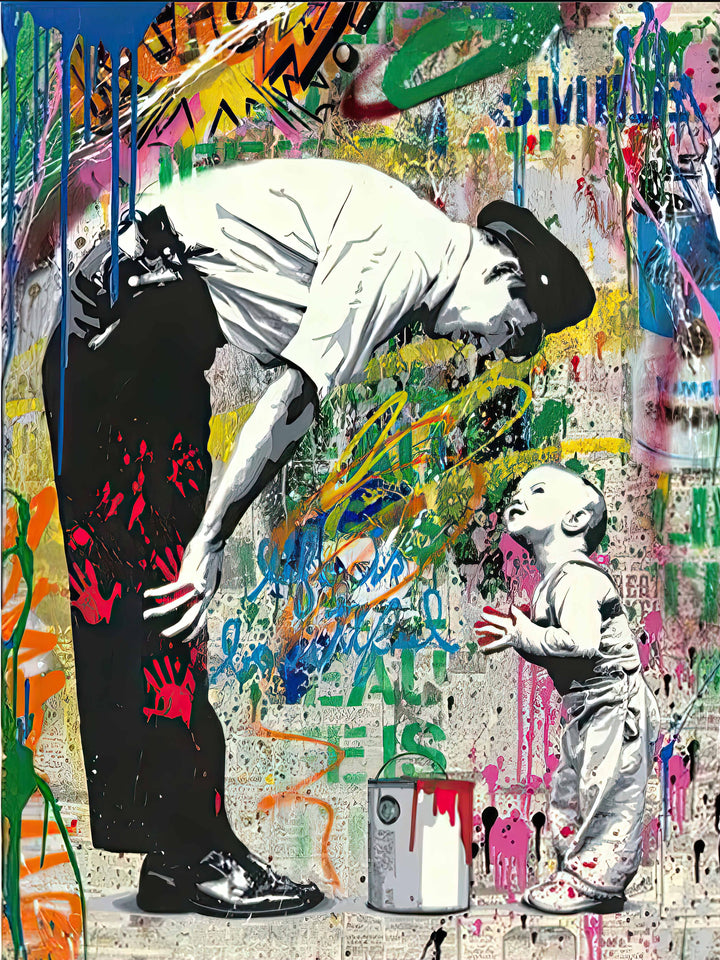 Banksy: Could You Be Banksy - Wrapped Canvas Print (32" By 24"), Modern Art, Art, Art, Collectibile Memorabilia, AAAPA33106