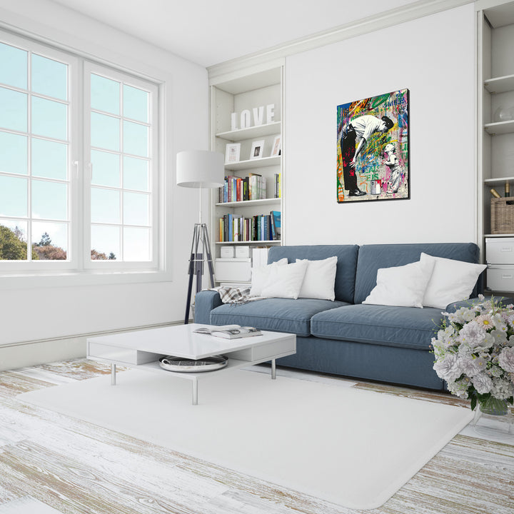 Banksy: Could You Be Banksy - Wrapped Canvas Print (32" By 24"), Modern Art, Art, Art, Collectibile Memorabilia, AAAPA33106