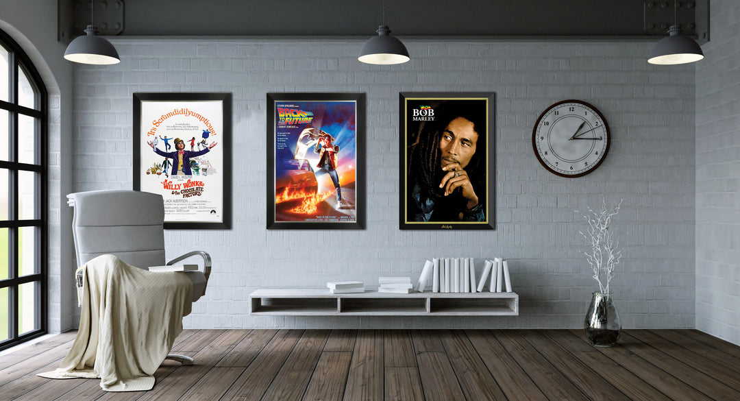 Rocky - Framed Classic Movie Poster Reprint (33.5" By 23.5"), Contemporary Art, Pop Culture Art, Movies, Collectibile Memorabilia, AAAPM32523