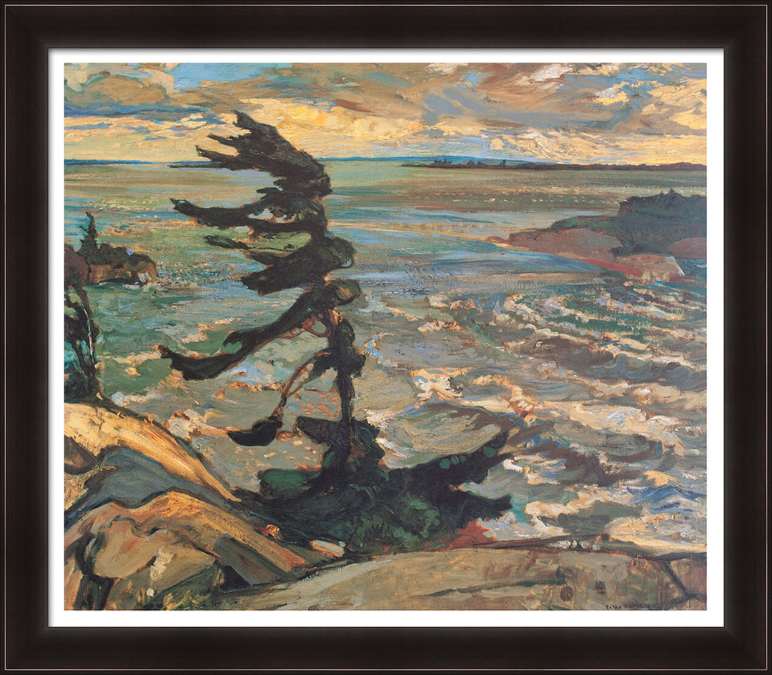 Frederick Varley Ltd Ed Group Of Seven Stormy Weather Georgian Bay 1921 Framed, Group of Seven Canadian Artists, Canadian Art, Art, Collectibile Memorabilia, AAAPA32450