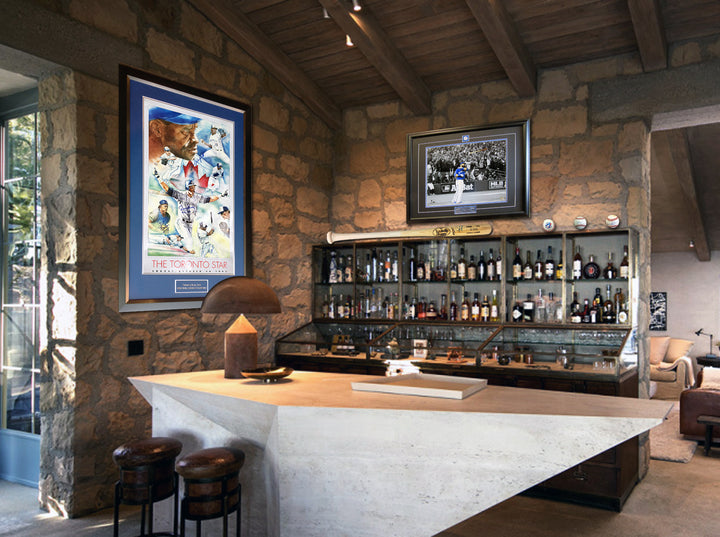 Pat Borders Signed Lithograph - Toronto Blue Jays World Series Mvp 12"X9.5", Toronto Blue Jays, MLB, Baseball, Autographed, Signed, AABCB30169