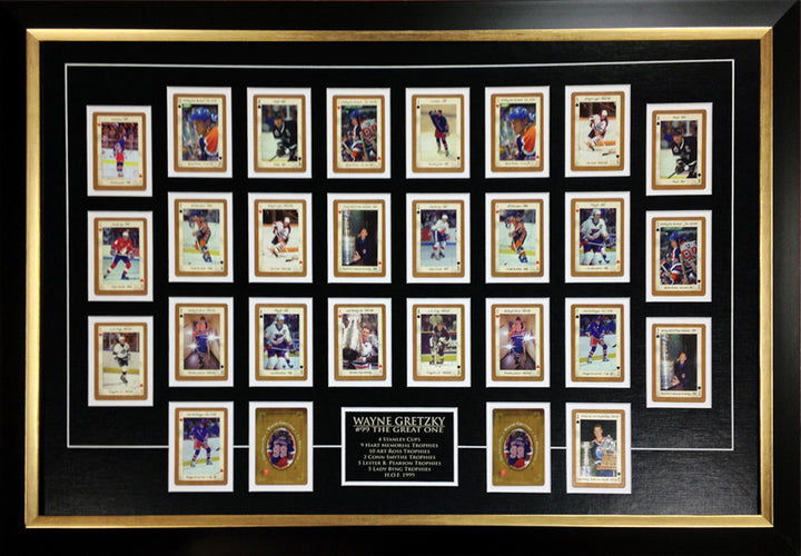 The Great One Cards Featuring Wayne Gretzky, Edmonton Oilers, NHL, Hockey, Collectibile Memorabilia, AACMH30204
