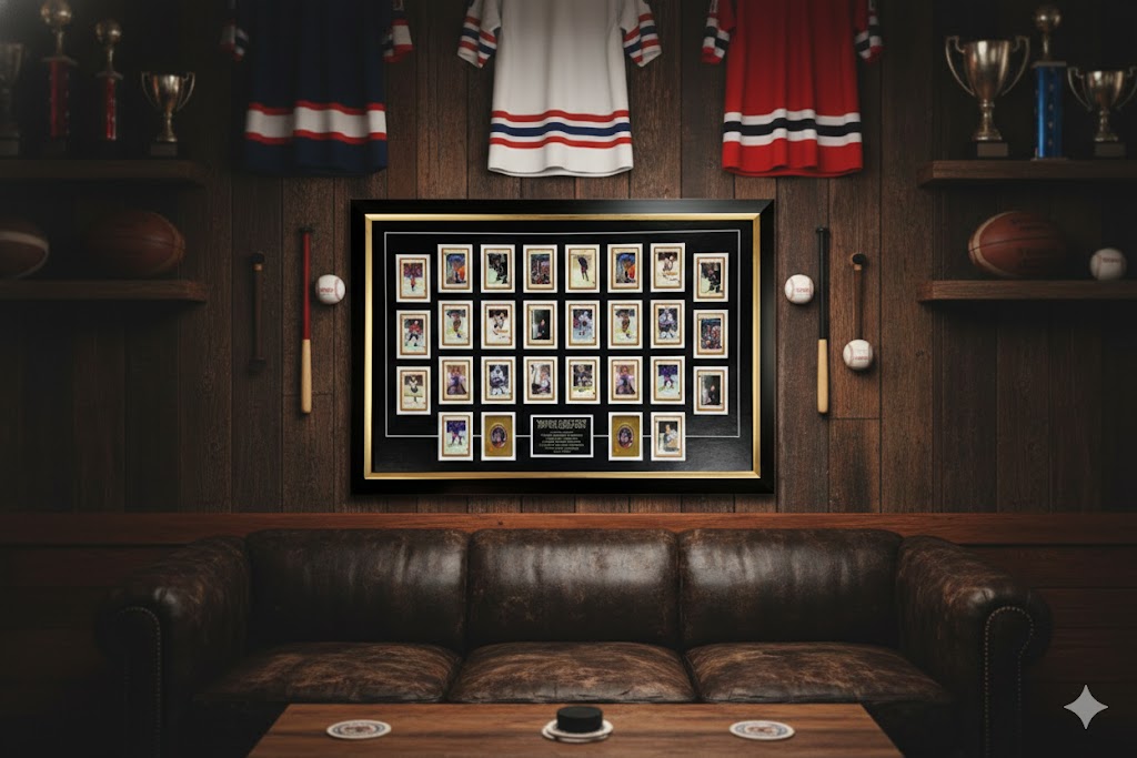 THE GREAT ONE CARDS FEATURING WAYNE GRETZKY (31" BY 25")