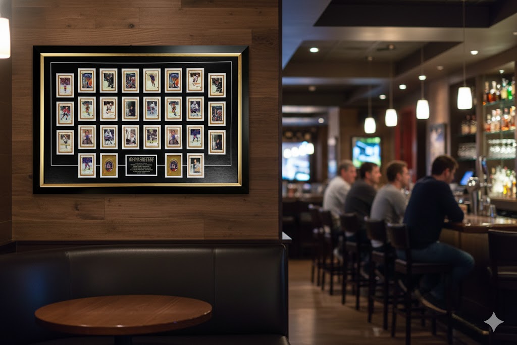 THE GREAT ONE CARDS FEATURING WAYNE GRETZKY (31" BY 25")