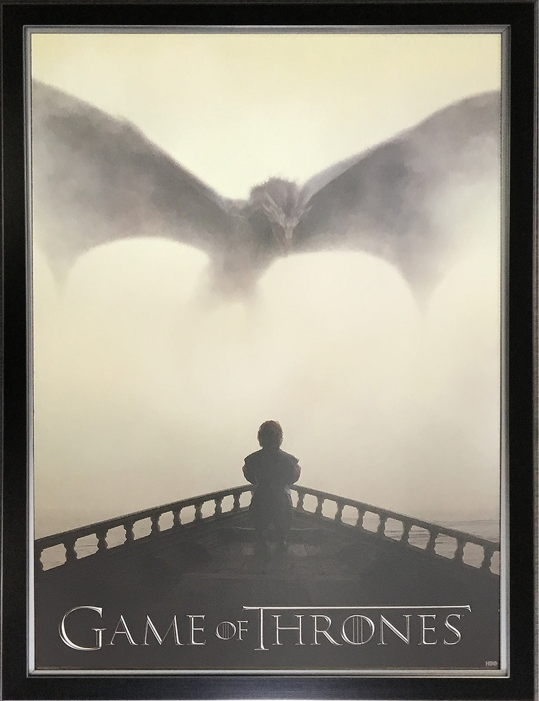Game Of Thrones - Museum Framed Poster Of Dragon, Game of Thrones, Hollywood, Movie and Television, Collectibile Memorabilia, AAOCM32055