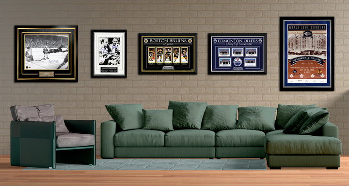 Bobby Orr "The Goal" 11X14 Framed Photo - Boston Bruins (19" By 15"), Boston Bruins, NHL, Hockey, Collectibile Memorabilia, AACMH30214