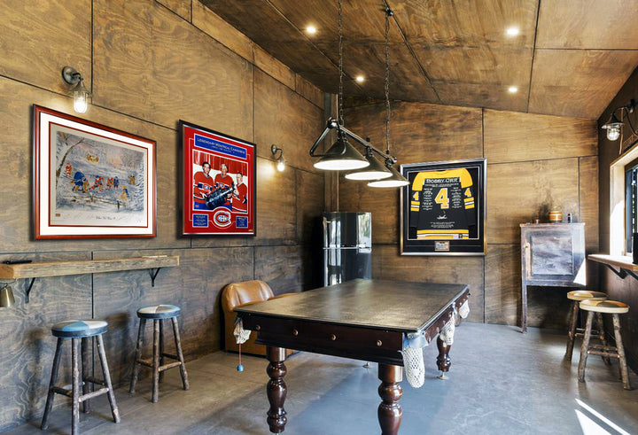 Signed Bobby Hull Lithograph Ltd Ed 9 Of 90 Chicago Blackhawks 27"X23", Chicago Blackhawks, NHL, Hockey, Autographed, Signed, AAPCH31610