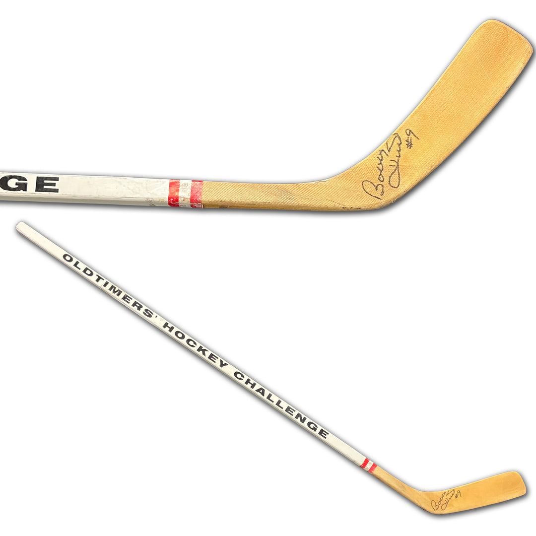Bobby Hull Signed Old Timers Hockey Challenge Stick, Chicago Blackhawks, NHL, Hockey, Autographed, Signed, AAPCH33282