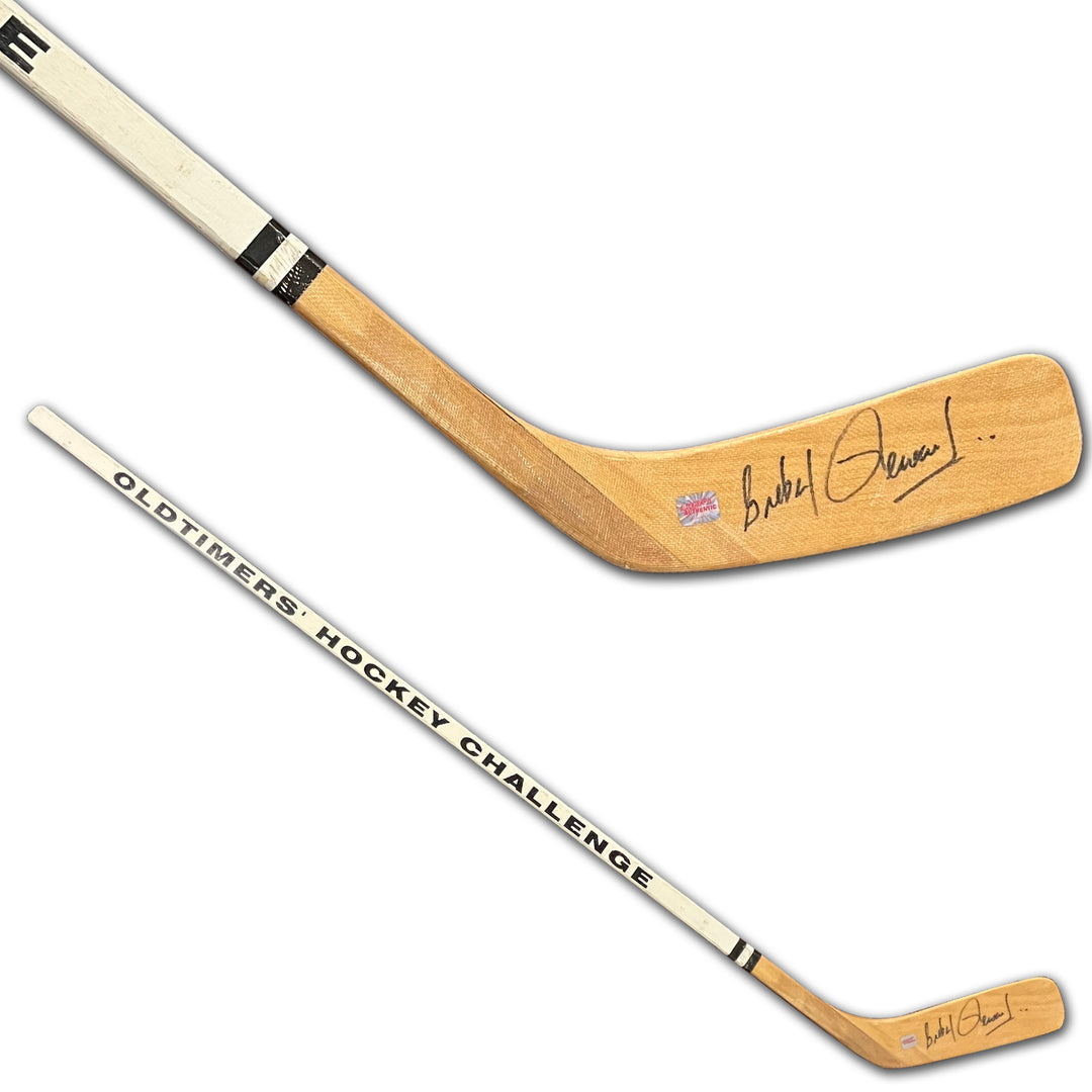 Gilbert Perreault Signed Old Timers Hockey Challenge Stick, Buffalo Sabres, NHL, Hockey, Autographed, Signed, AAPCH33278