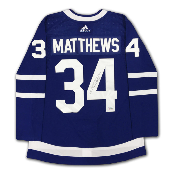 Auston Matthews Signed Toronto Maple Leafs Jersey, Toronto Maple Leafs, NHL, Hockey, Autographed, Signed, AAAJH32361