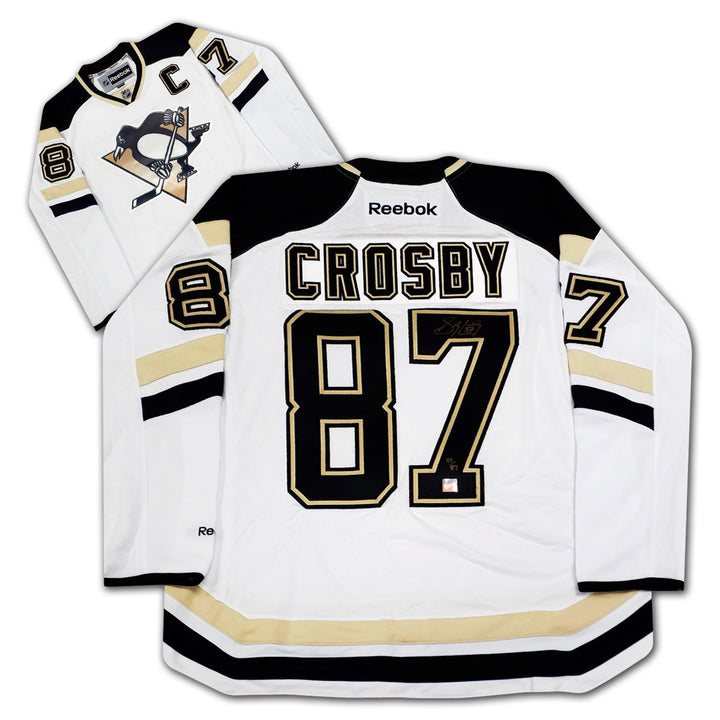 Sidney Crosby Signed Jersey Pittsburgh Penguins Ltd Ed /87, Pittsburgh Penguins, NHL, Hockey, Autographed, Signed, AAAJH33189