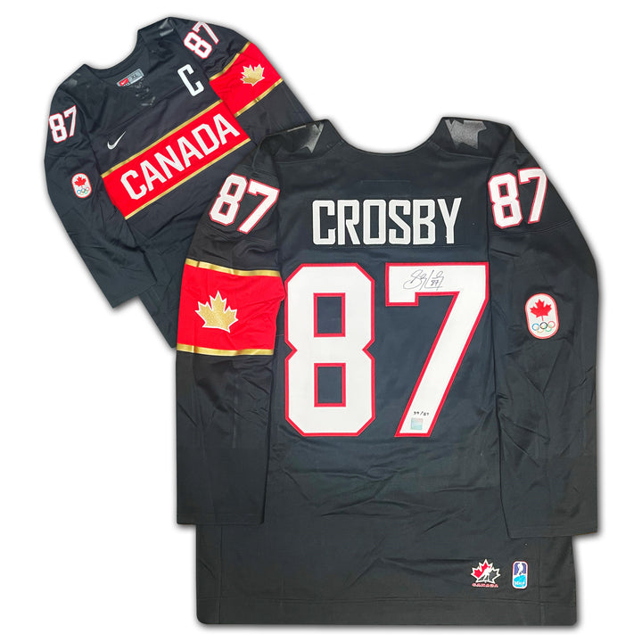 Sidney Crosby Signed Jersey Team Canada 2014 Ltd Ed /87, Team Canada, NHL, Hockey, Autographed, Signed, AAAJH33196