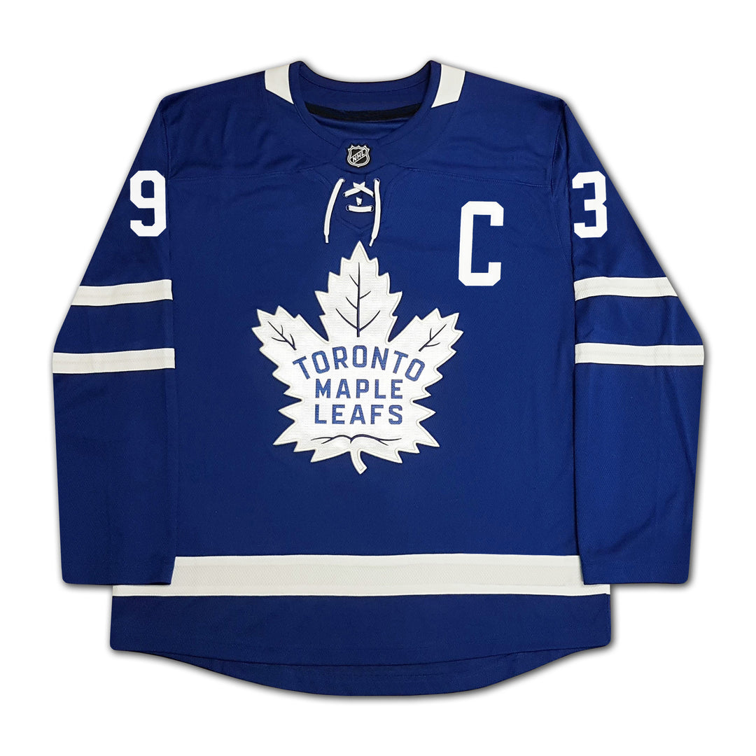 Doug Gilmour Signed Fanatics Blue Toronto Maple Leafs Jersey, Toronto Maple Leafs, NHL, Hockey, Autographed, Signed, AAAJH30117
