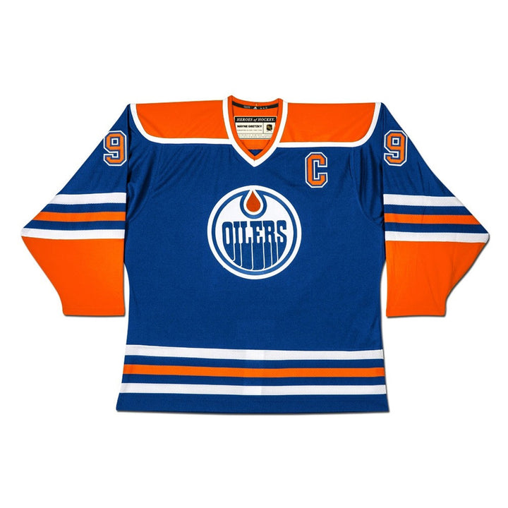 Wayne Gretzky Autographed Blue Adidas Edmonton Oilers Jersey Uda Coa, Edmonton Oilers, NHL, Hockey, Autographed, Signed, AAAJH31229