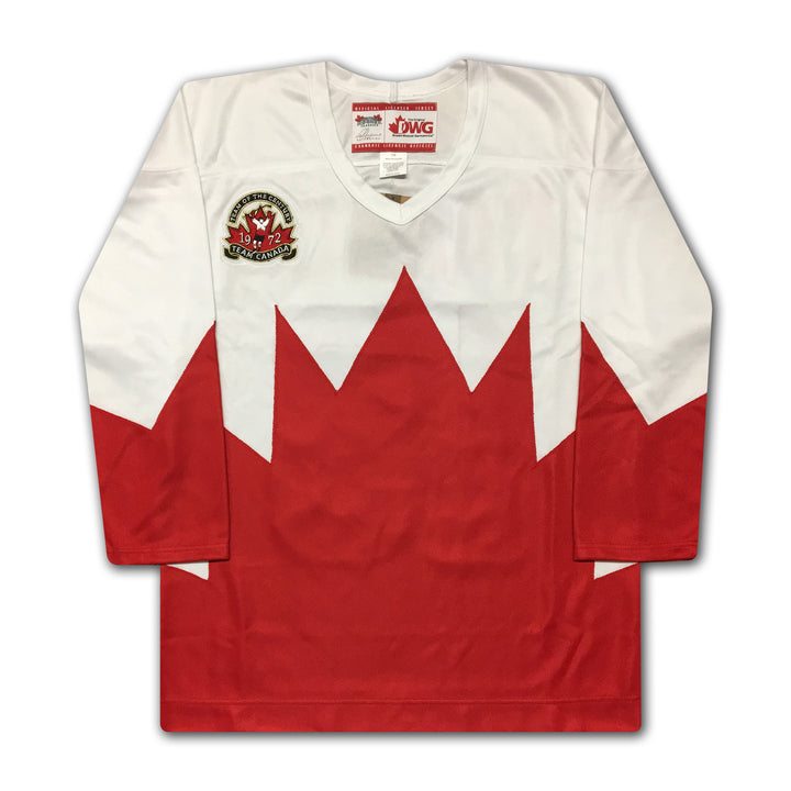 Paul Henderson Team Canada Signed 1972 White Jersey Summit Series, Team Canada, International, Hockey, Autographed, Signed, AAAJH30517