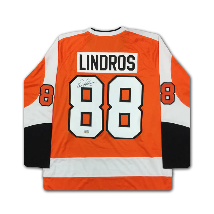 Eric Lindros Autographed Philadelphia Flyers Jersey, Philadelphia Flyers, NHL, Hockey, Autographed, Signed, AAAJH31268